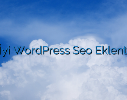 En İyi WordPress Seo Eklentileri