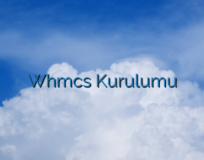Whmcs Kurulumu