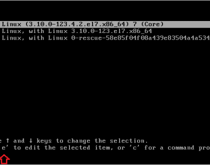 Centos 7 Sunucularda Unutulan Root Şifresini Sıfırlama